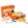 Tooky Toy Φτιάχνω Pizza με ξύλινα αξεσουάρ