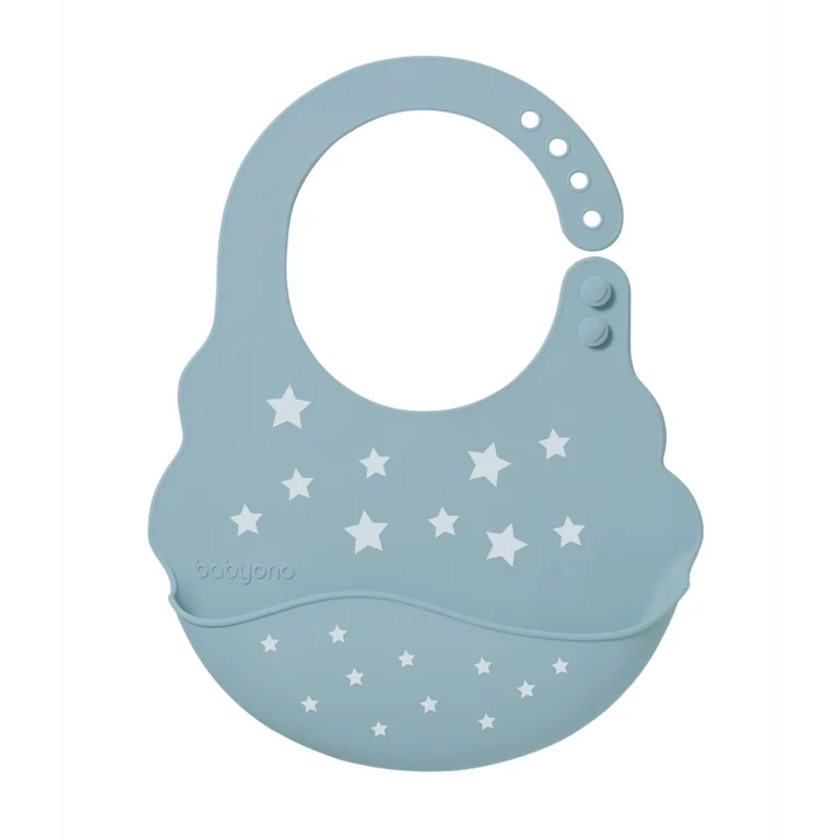 Σαλιάρα Σιλικόνης Babyono – Αστεράκια