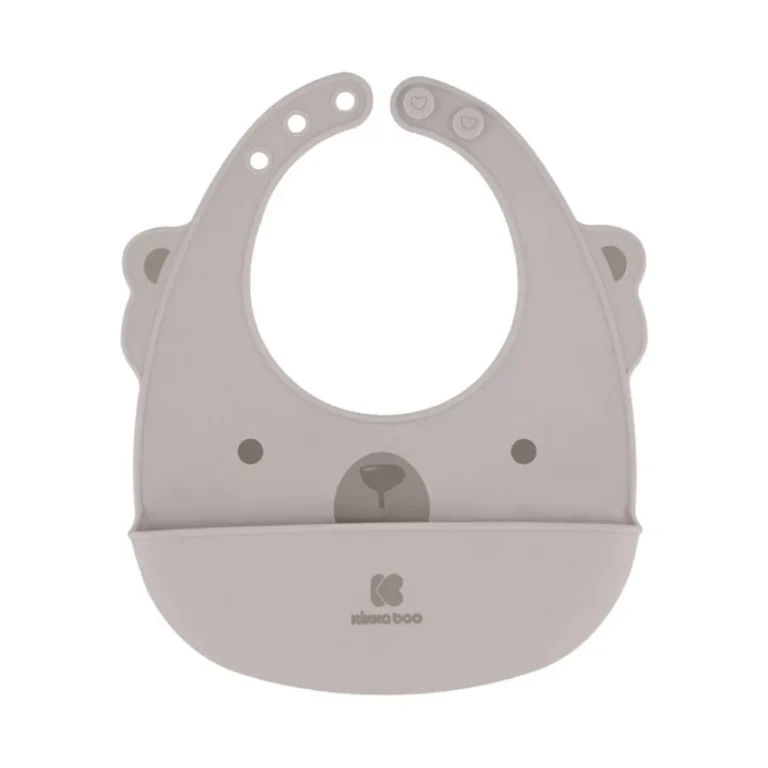Σαλιάρα Σιλικόνης Kikka Boo – Silicon Bib Beige