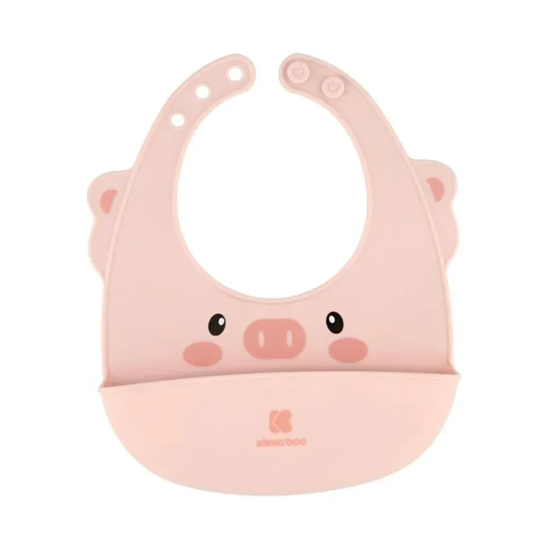 Σαλιάρα Σιλικόνης Kikka Boo – Silicon Bib Pink