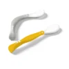 Κουταλάκια από Σιλικόνη 2τμχ Babyono Grey Yellow