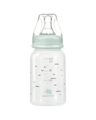 Πλαστικό Μπιμπερό Kikka Boo Κατά των Κολικών 120ml για 0+ μηνών Mint Savanna