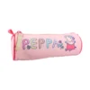 Ροζ κασετίνα Peppa Pig με χαρούμενα σχέδια