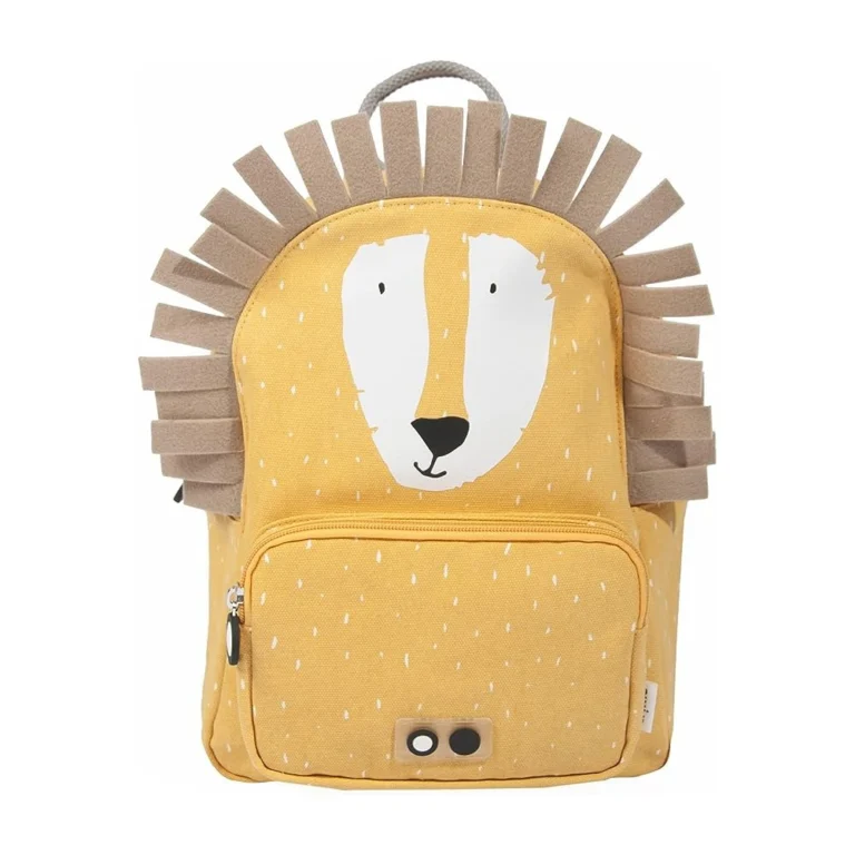 Παιδικό σακίδιο πλάτης Trixie Mr. Lion από οργανικό βαμβάκι
