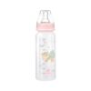 Μπιμπερό Kikkaboo Savanna Pink 240ml με θηλή σιλικόνης κατά των κολικών.