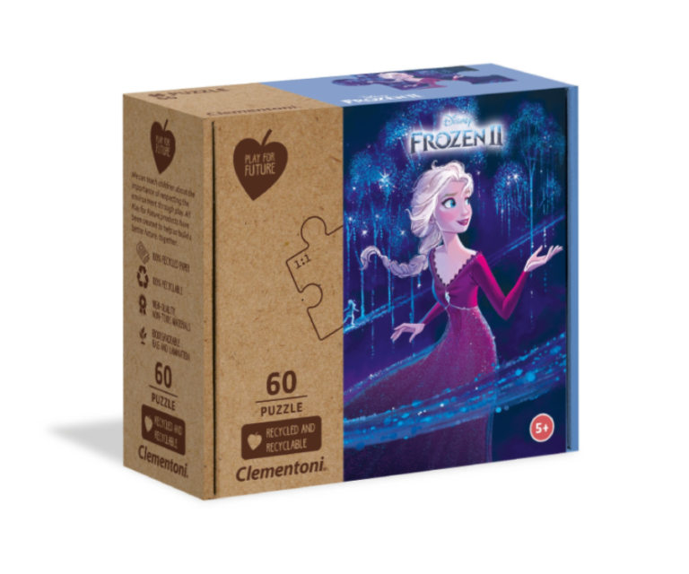 Παζλ Disney Frozen 2 με την Έλσα, 60 κομματιών Clementoni.