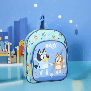 Παιδικό σακίδιο πλάτης Bluey Best Friends Fun με μεγάλη εικόνα του Bluey.