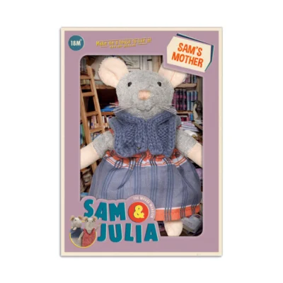 Μαμά Ποντικίνα Mouse Mansion - 12 εκ. λούτρινο ποντικάκι