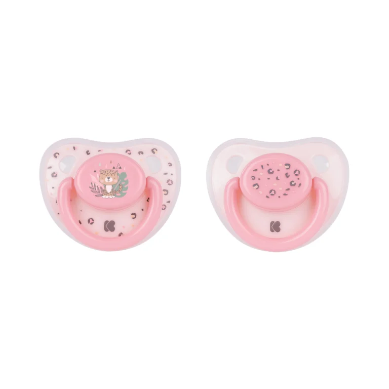 Πιπίλα σιλικόνης Kikka Boo Savanna Tiger Pink 0-6 μηνών
