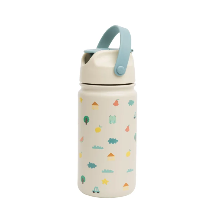 The Cotton Cloud Παγούρι Θερμός 420ml Tiny Bits – 100% Ανοξείδωτο