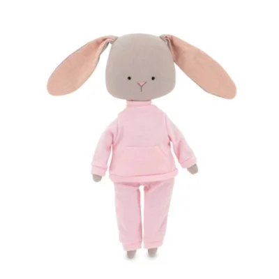 Λούτρινο Κουνελάκι Lucy 30 cm – Cotti Motti Collection με ροζ πιτζάμες και ουρά γοργόνας