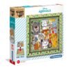 Clementoni Disney Animals Παζλ και Κορνίζα – Παζλ 60 κομματιών
