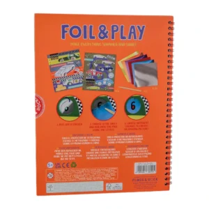Floss & Rock FOIL & PLAY - Cars με φύλλα αλουμινόχαρτου για διακόσμηση, για παιδιά 5+ ετών