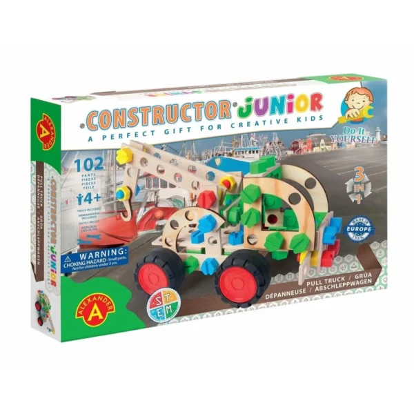 Ξύλινα Οχήματα 3 σε 1 – Κατασκευές από την Alexander Toys