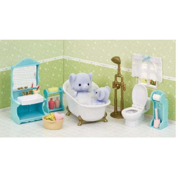 Σετ μπάνιου Sylvanian Families με Κοριτσάκι Ελέφαντα.