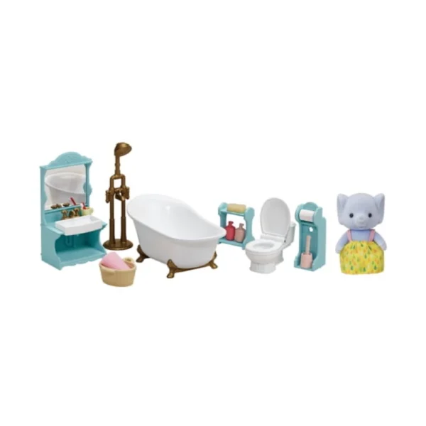 Σετ μπάνιου Sylvanian Families με Κοριτσάκι Ελέφαντα.
