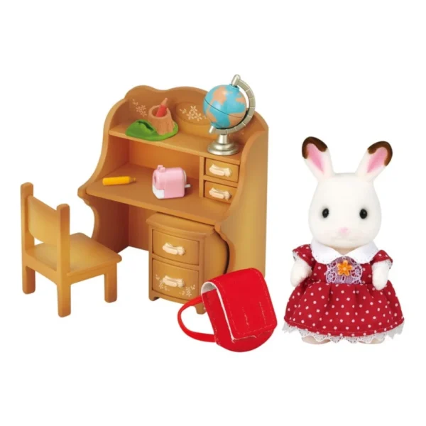 Σετ μελέτης Sylvanian Families με τη Freya Chocolate Rabbit