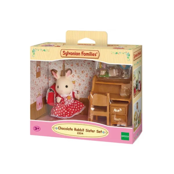 Σετ μελέτης Sylvanian Families με τη Freya Chocolate Rabbit