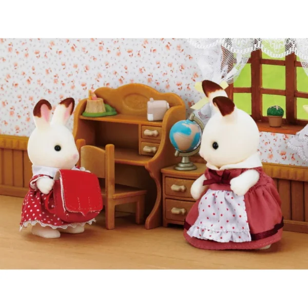 Σετ μελέτης Sylvanian Families με τη Freya Chocolate Rabbit