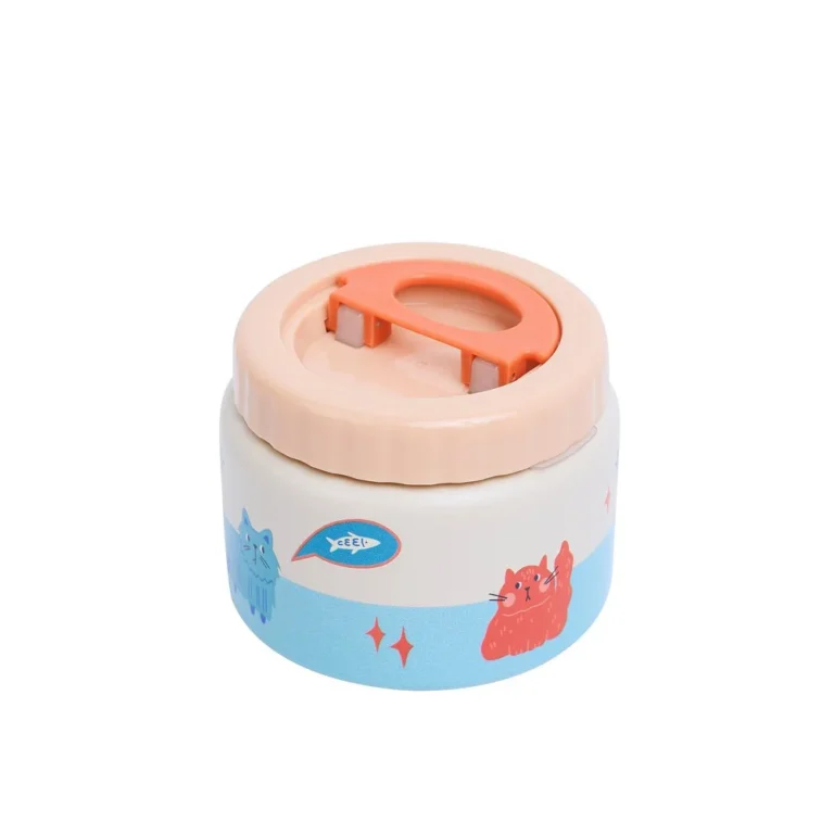 The Cotton Cloud Ανοξείδωτος Θερμός Φαγητού Meowtiful Cats 350ml