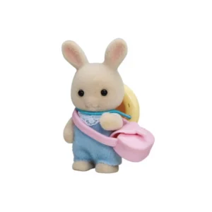 Μωρό Milk Rabbit με καπελάκι και τσαντούλα