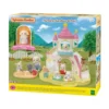 Σετ Sylvanian Families με αρένα άμμου, πισίνα και μωράκι κουνελάκι