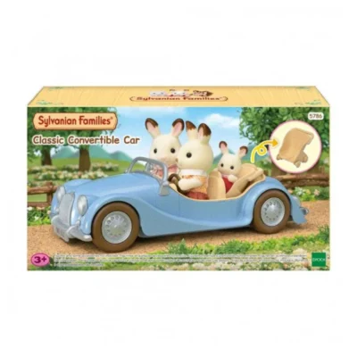 Κλασικό κάμπριο αυτοκίνητο Sylvanian Families με χωρητικότητα 4 φιγούρες