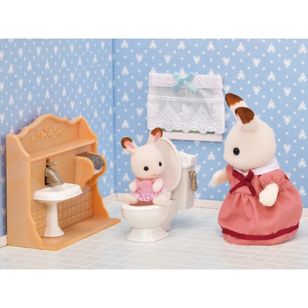 Διαδραστικό Βασικό Σετ Επίπλων Sylvanian Families με φιγούρα & αξεσουάρ.