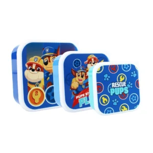 Σετ 3 παιδικά δοχεία φαγητού PAW Patrol
