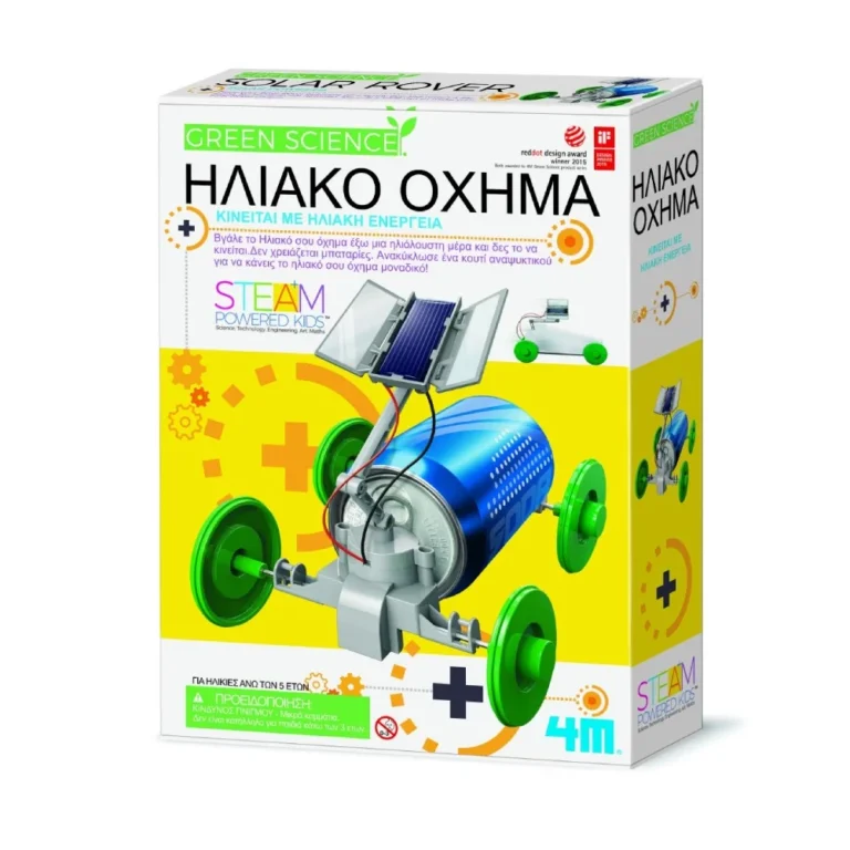 Κατασκευή Ηλιακού Οχήματος 4M για Παιδιά 8+