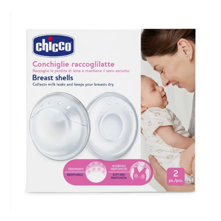 Chicco Κοχύλια Συλλογής Μητρικού Γάλακτος – 2 τεμάχια