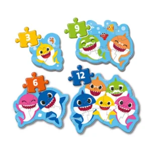 Clementoni Παιδικό Παζλ Baby Shark My First Puzzles