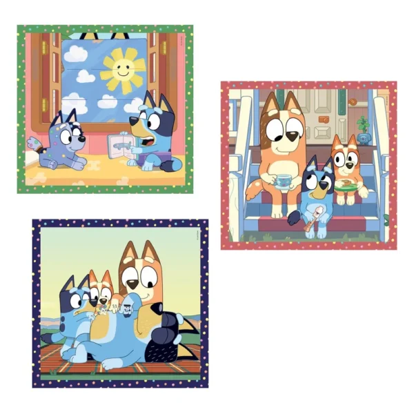Clementoni Παιδικό Παζλ Super Color Bluey 3x48 τεμ.