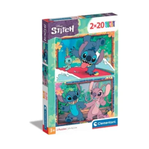 Clementoni Παζλ Disney Stitch 2x20 τμχ