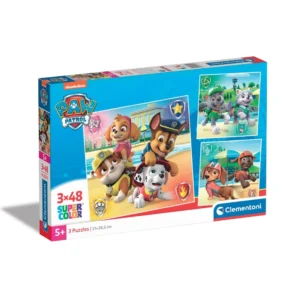 Clementoni Παζλ Paw Patrol 3x48 – Παιδικό Εκπαιδευτικό Παιχνίδι
