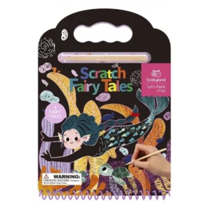 Μπλοκ Scratch Παραμύθια Tooky Toy με ξύσιμο και μαγικά σχέδια
