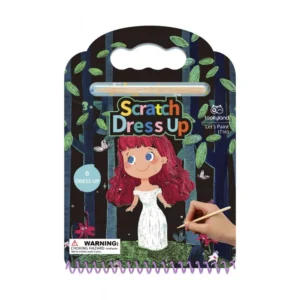 Tooky Toy μπλοκ scratch φιγούρες με εργαλείο και λαβή μεταφοράς