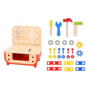 Ξύλινος Πάγκος Εργαλείων Tooky Toy για Παιδιά