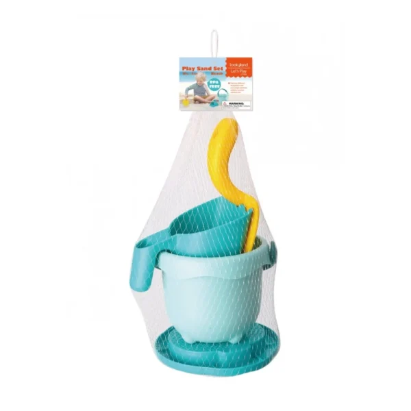 Σετ παραλίας Tooky Toy με κουβαδάκι, εργαλεία και καλούπια – μικρό μέγεθος