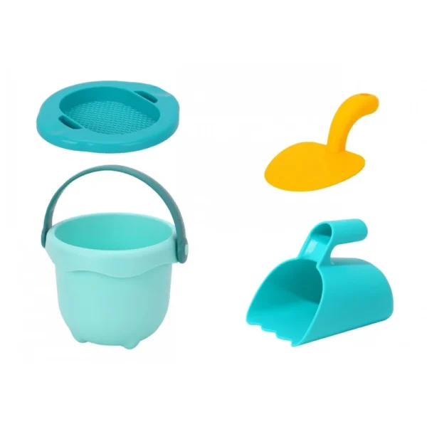 Σετ παραλίας Tooky Toy με κουβαδάκι, εργαλεία και καλούπια – μικρό μέγεθος