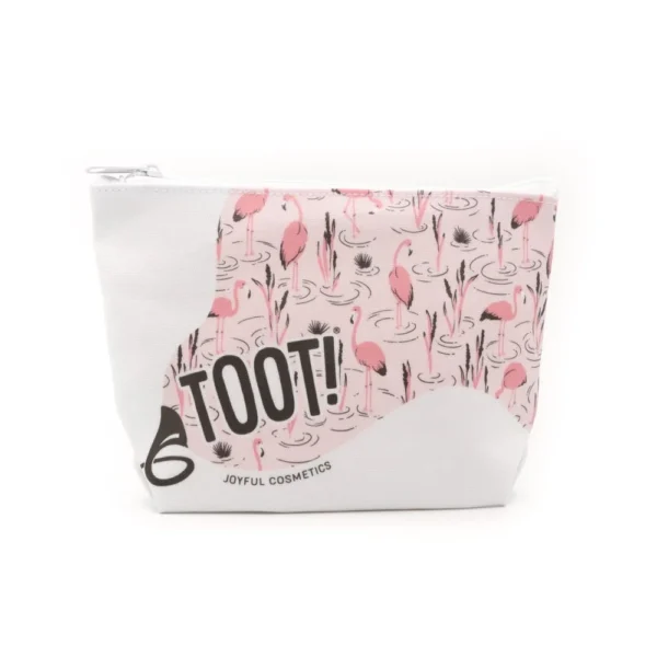 TOOT! παιδικό σετ μακιγιάζ με ρουζ Flamingo, καθρέφτη και πινέλο