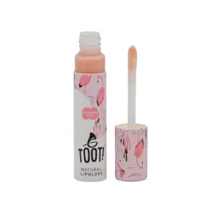 TOOT! φυσικό λιπ γκλος για παιδιά Flamingo Kiss με ροζ απόχρωση