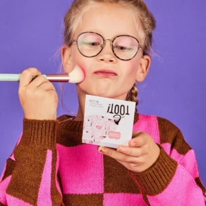 TOOT! Φυσικό παιδικό ρουζ Blushing Flamingo με καθρέφτη