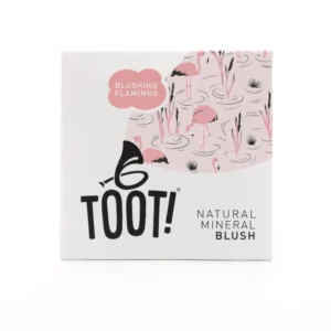 TOOT! Φυσικό παιδικό ρουζ Blushing Flamingo με καθρέφτη