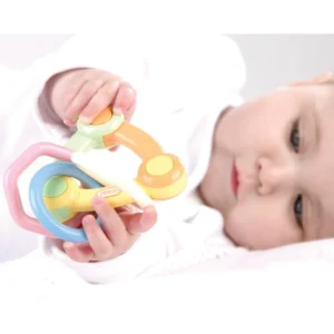 Tolo Baby Κουδουνίστρα Τρίγωνα Παστέλ Χρώματα για βρέφη