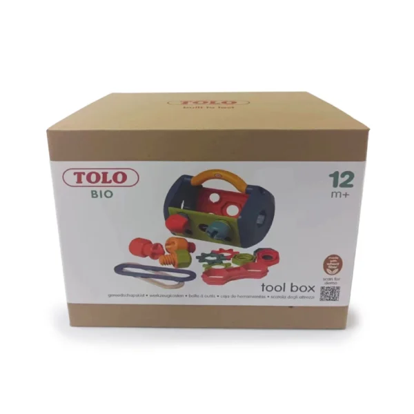 Tolo Bio Παιδικό Κουτί Εργαλείων 14 τεμάχια από βιοπλαστικό