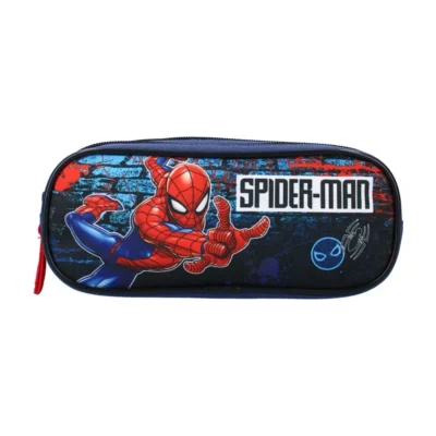 Κασετίνα Spider-Man Beyond Amazing με 2 θήκες σε σκούρο μπλε χρώμα