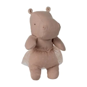 Maileg Ιπποποταμάκι Soft Rose με φουστίτσα μπαλαρίνας – 23 εκ.