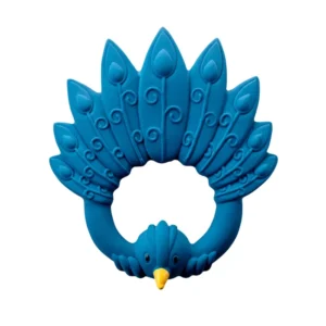 Natruba μασητικό Peacock Blue από φυσικό καουτσούκ