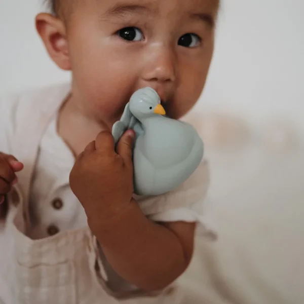 Natruba παιχνίδι μπάνιου παγώνι light blue χωρίς τρύπες